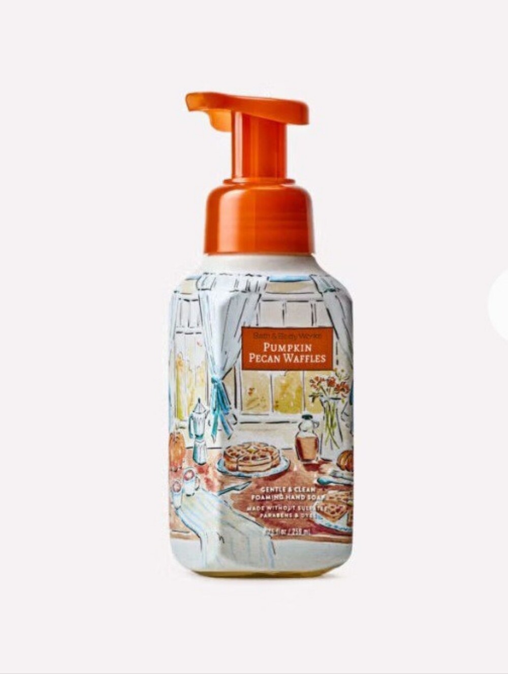 Bath & Body Works Pumpkin Pecan Waffles Foaming Hand Soap NWT